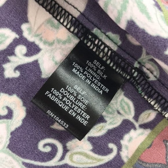 Nanette Lepore Printed Silk Faux-Wrap Dress - Picture 7 of 7